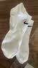 耐克（NIKE）袜子男袜子女 26新款运动健身训练篮球袜情侣低帮时尚短袜 三双装 主推/经典白/三双装 M/24-26厘米/38-42码 实拍图