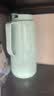 美厨（MAXCOOK）保温壶 暖水壶宿舍热水瓶玻璃内胆真空家用开水壶1.3L 蓝MCH7553 实拍图