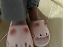 chikoku可爱卡通小猫爪拖鞋女夏季新款厚底居家防滑eva情侣凉拖鞋男夏 实拍图