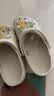 卡骆驰（CROCS）檀健次同款经典洞洞鞋轻便百搭女沙滩鞋包头拖鞋男鞋|10001 骨白色-2Y2(含智必星) 40 (250mm) 实拍图