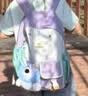 SHUKIKU乐兜兜儿童公仔双肩包幼儿园书包小学生防泼水背包 海盐茄紫M 实拍图