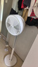 美的（Midea）【幸运草安睡2.0 Ultra】一键闪装/直流变频空气循环扇卧室静音家用语音遥控电风扇一级能效落地扇 实拍图