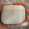 MUJI耳机壳 适用于Airpods pro3 耳机保护套 苹果耳机 apple 带挂绳 灰白色 实拍图