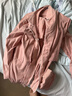 十月结晶月子服春夏四季产后哺乳装孕妇睡衣居家服可外出套装 豆粉【200g/㎡吸汗透气】 L码【建议115-145斤】 实拍图