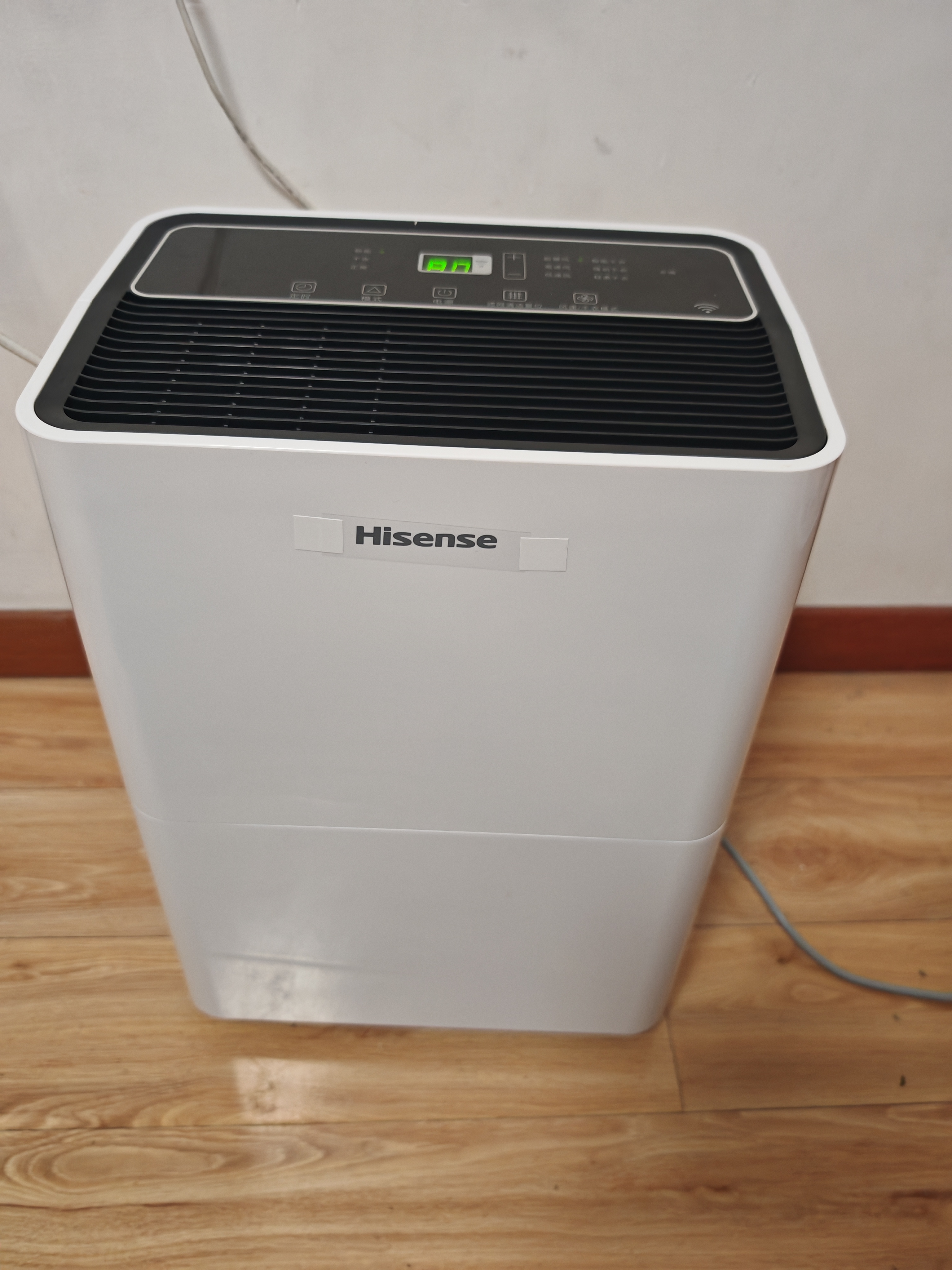 海信（Hisense）除湿机24升/天130㎡除湿器 家用轻音干衣回南天抽湿机 WIFI远程遥控 大面积抽湿器卧室 CF24BD/UW 实拍图