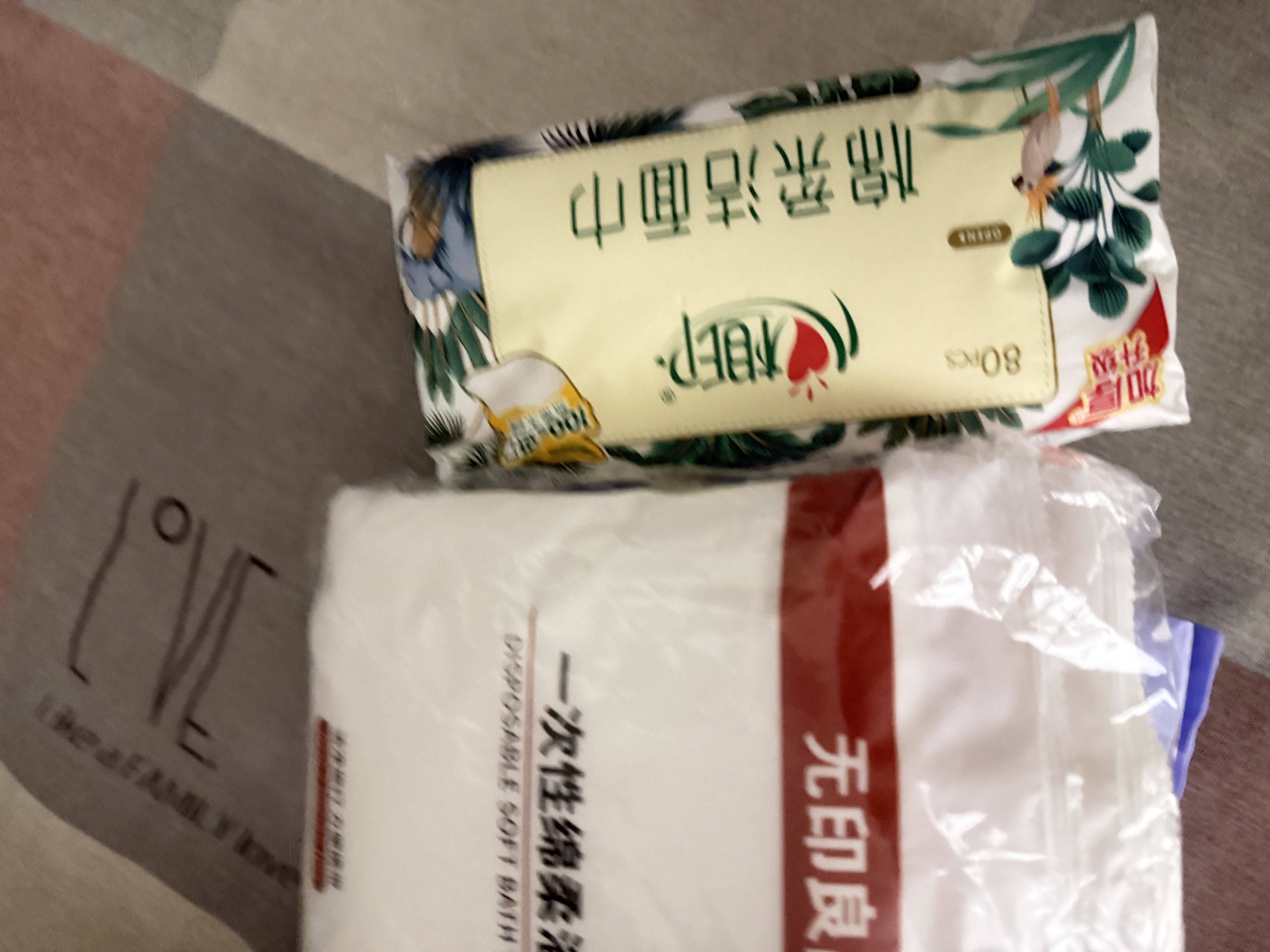 全棉时代一次性内裤女纯棉不掉絮出差旅行便携装L码5条 实拍图