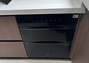 美的（Midea）母婴级消毒柜嵌入式家用 厨房餐具碗柜 紫外线母婴仓 热风烘干 150L三层 150B05 实拍图