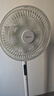 美的（Midea）【幸运草安睡1S】一级能效直流变频声控电风扇家用遥控卧室静音落地扇台式桌面抗菌大风力转页扇 实拍图