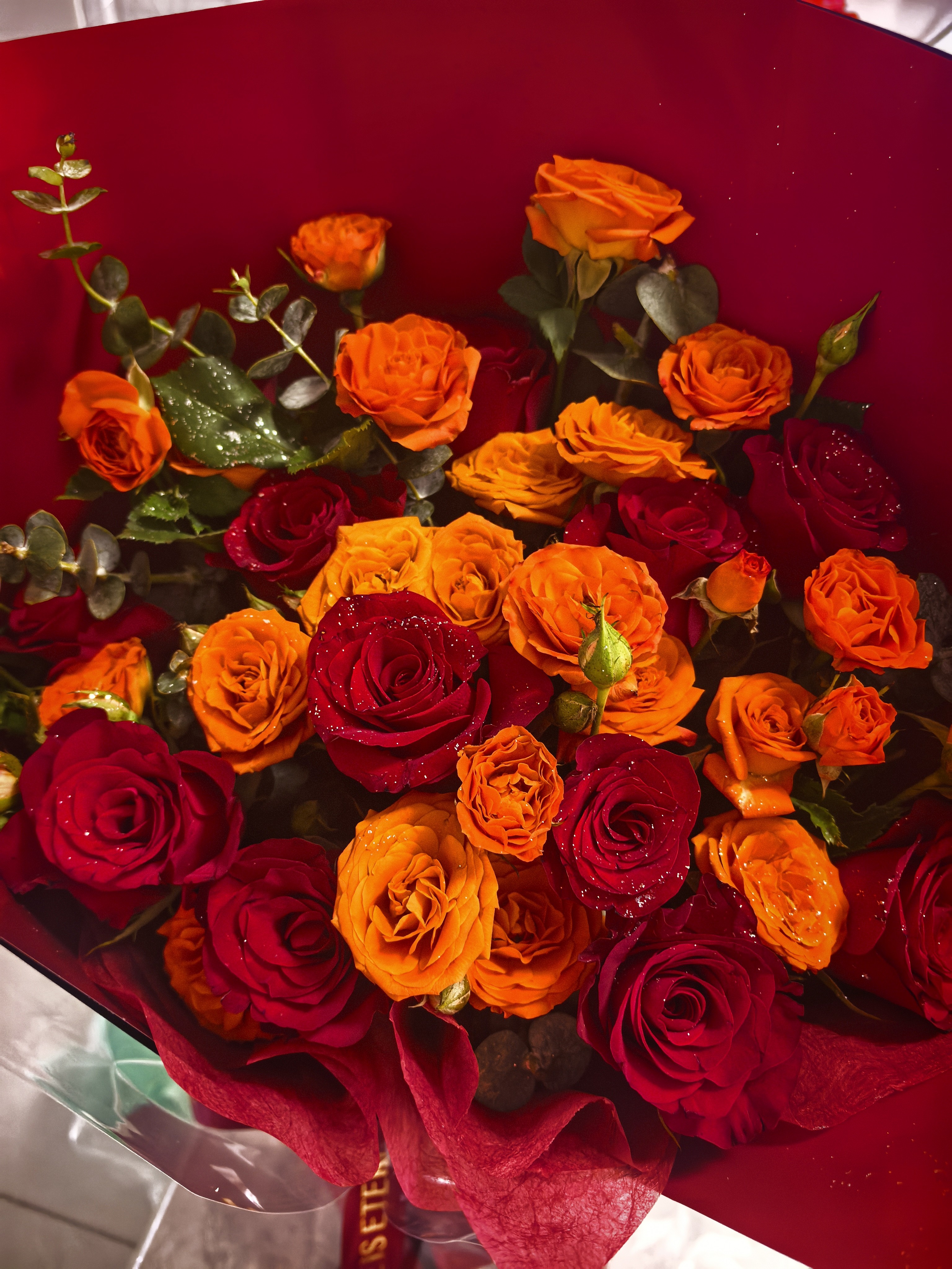 艾斯维娜鲜花速递11朵玫瑰花束送女友生日礼物全国同城配送 11朵香槟玫瑰花束-推荐款 实拍图