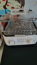 美的（Midea）电蒸锅电火锅电煮锅多功能电炒锅家用多用途一体电热锅蒸鱼包子蒸蛋锅透明视窗MZ-ZGE302399 实拍图