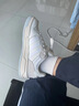adidas ENTRAP美式校园风运动少年感复古篮球风板鞋男女阿迪达斯 米白色/灰色   38.5 实拍图
