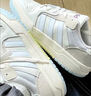 adidas ENTRAP美式校园风运动少年感复古篮球风板鞋男女阿迪达斯 米白色/灰色   38.5 实拍图