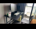 奥伦福特  电脑桌台式家用电竞游戏桌办公书桌简约书房写字桌子 碳纤维纹路单桌-120*60 升级款电竞桌 实拍图