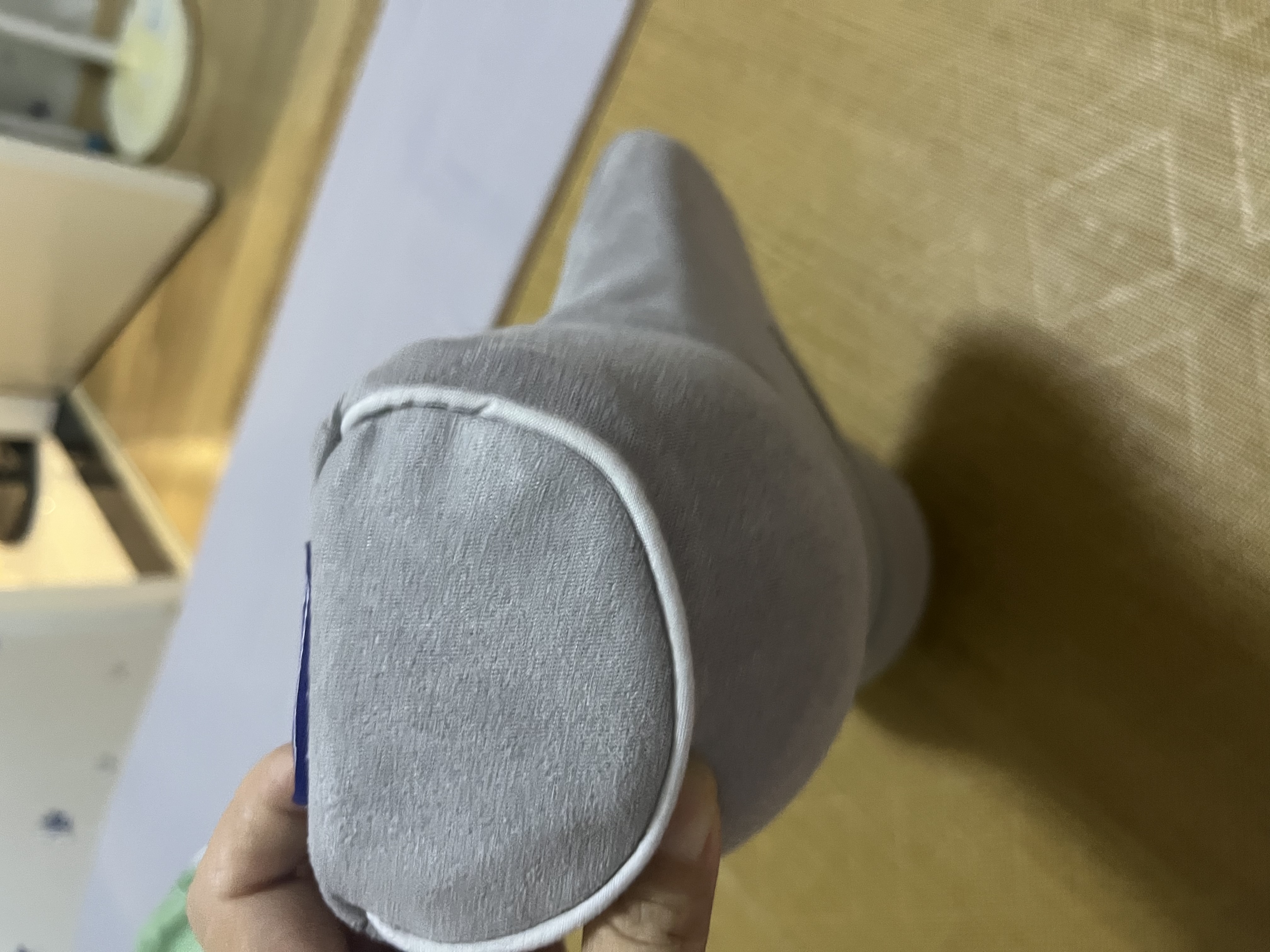 可韵（CORY）颈椎枕头修护反弓变直睡眠专用深度睡觉记忆棉枕芯成人圆柱枕 D3S 实拍图
