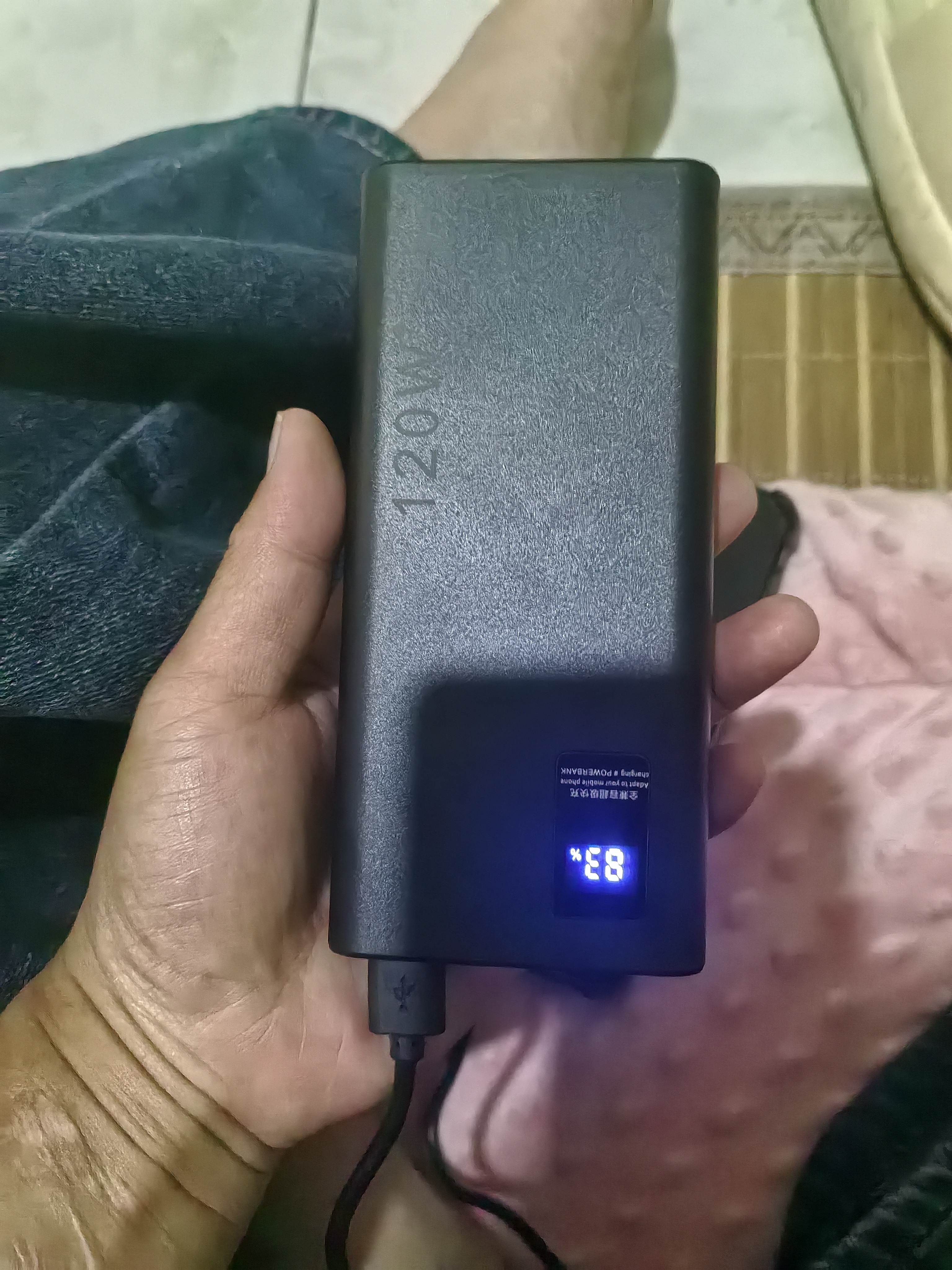 KEXUNTENG【国家3C认证可上飞机高铁】电源超级快充3c充电宝移动电源超大容量适用于小米华为苹果20000毫安 神秘黑|超级快充|提速999% 国标【3C认证】20000毫安可上飞机高铁 实拍图