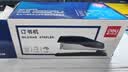 得力（deli）50页旋转式订书机订书器厚层中号中缝装订可拆办公用品 黑色0414S 实拍图