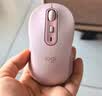 罗技（Logitech）M750M 通用版鼠标 无线鼠标 静音鼠标 对称鼠标 粉色 带Logi Bolt USB接收器 实拍图