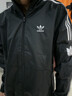 adidas宽松日常舒适运动夹克外套男女春季新款阿迪达斯官方三叶草   黑色（推荐选大一码)   XS 实拍图
