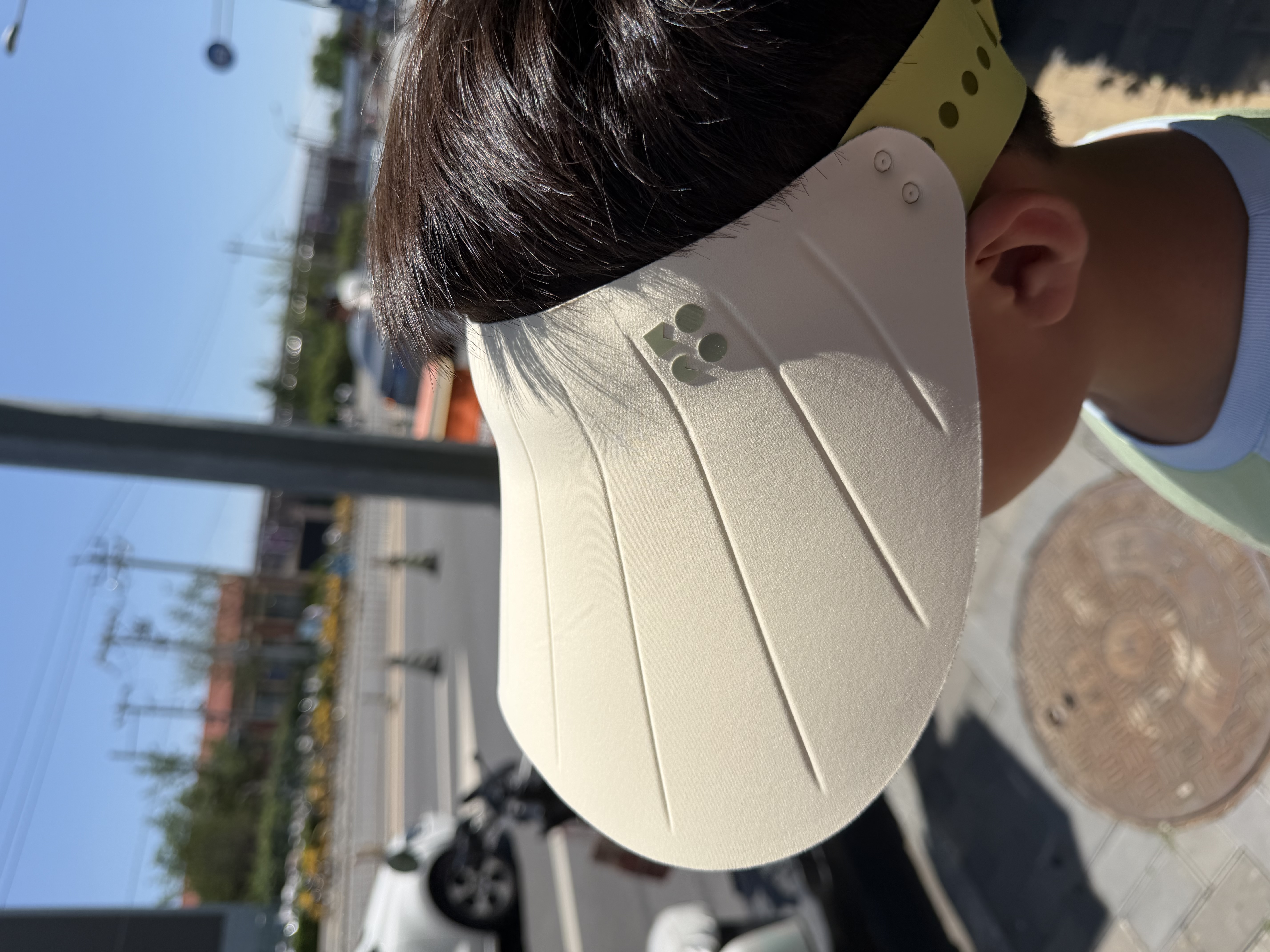 Kocotreekk树儿童防晒帽遮阳男女童360°软帽防紫外线空顶帽运动 实拍图