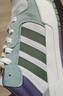 adidas ENTRAP美式校园风运动少年感复古篮球风板鞋男女阿迪达斯   汉玉白/岩层橄榄绿/银灰绿   44.5 实拍图