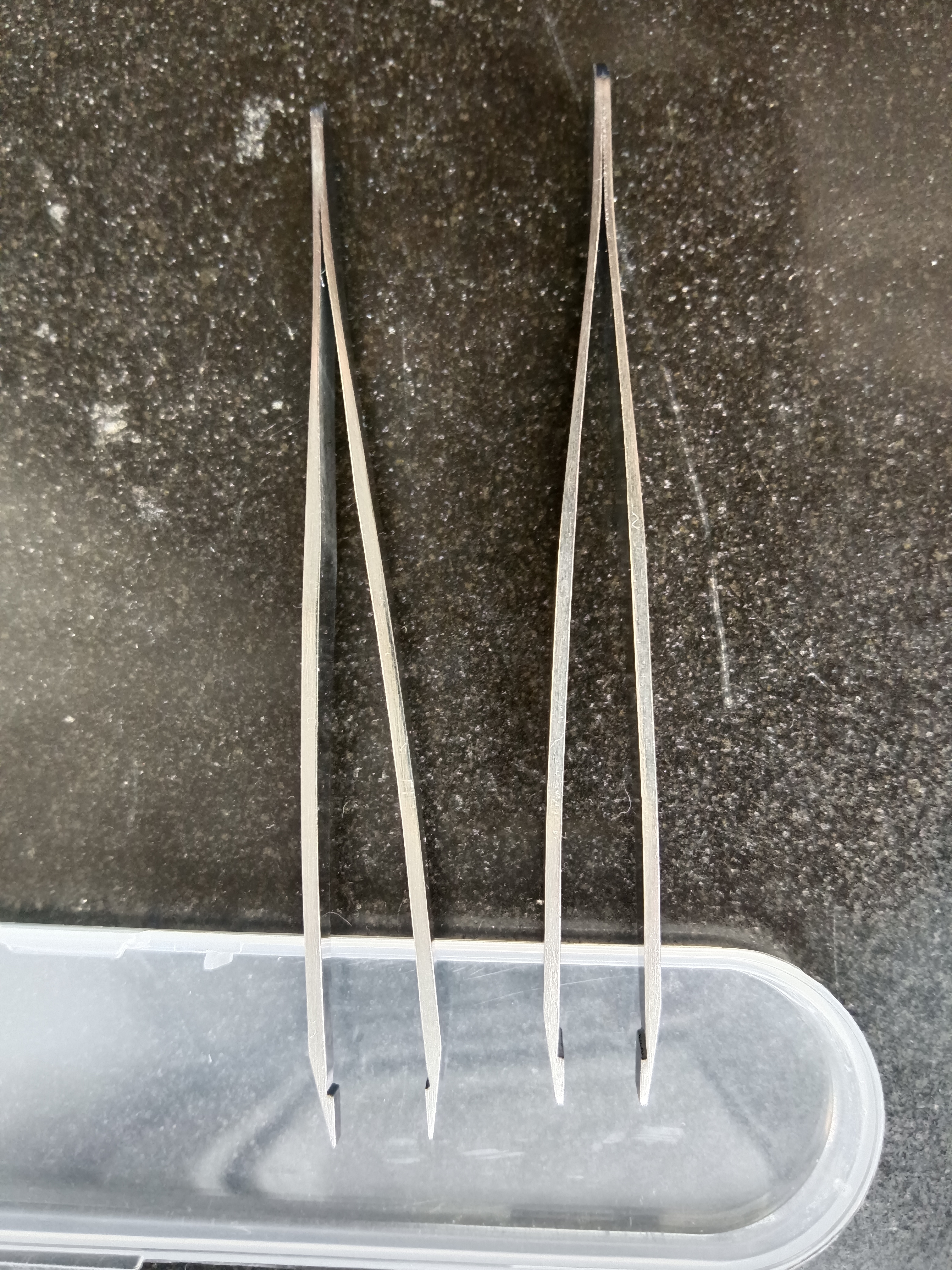 海菲诺镊子拔毛高精密眉夹眉毛夹子拔胡子工具拔毛神器胡子夹2只装 实拍图