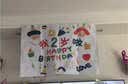 天元尚品生日气球雨场景布置装饰儿童男孩女孩2-3-4岁生日装扮拉绳背景布 【升级款2岁】生日快乐套装+数字2气球+大号气球蛋糕 送打气筒/周岁派对/周年庆/生日装饰 实拍图
