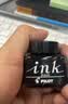 百乐（PILOT）非碳素墨水不堵笔 钢笔用墨水瓶装30ml INK-30-BB原装进口蓝黑色 实拍图