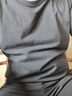 凡客诚品vancl 短袖T恤全棉圆领夏装男女同款 黑色 2XL （建议150-180斤） 实拍图