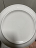 洁雅杰陶瓷盘家用白瓷盘子8英寸中式釉下彩餐盘菜盘汤盘微波炉可用6只装 实拍图