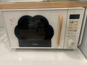美的（Midea）小滋味微烤炸一体机萌宠猫爪不锈钢内胆23L家用大容量一级能效平板式热风空气炸2026新款F23G5 实拍图