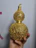 铜师傅 《花丝吉祥葫芦》客厅 桌面 铜葫芦摆件 家居装饰工艺品礼物 实拍图
