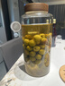 美厨（MAXCOOK）泡酒瓶酒坛泡菜坛 高硼硅玻璃密封罐酵素瓶家用酿药酒罐MCT8125 实拍图