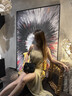 CinvaiKrose官方店小c&k包包女包2026新款斜挎包菱格链条包女生日礼物送女友 黑色Black【小号】送女友老婆女生走心 实拍图