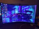 三星（SAMSUNG）37英寸 G75F 4K 165Hz HVA 1000R曲面 HDR600 超薄 护眼认证 玄龙骑士 电竞显示器 LS37FG756ECXXF 实拍图