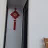 绳艺人中国结挂件客厅大号桃木福字中国结玄关乔迁平安结背景墙装饰壁挂 【纯红结】特大百福图 实拍图
