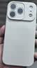 品胜【相机按键全包】适用iPhone17Pro手机壳苹果17Pro保护套亲肤柔性液态男女款超薄全包软壳保护套白 实拍图