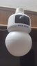 奥克斯1200万像素摄像头监控无线wifi网络高清夜视监控器360度无死角带夜视全景云台家用AI监控手机远程 实拍图