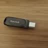 闪迪（SanDisk）128GB Type-C USB3.2 手机U盘 DDC4深空灰 读速400MB/s 自动备份 双接口优盘 手机笔记本电脑通用 实拍图