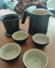 几物森林茶具套装旅行茶具快客杯户外单人便携式功夫茶具陶瓷茶杯送礼6件 实拍图