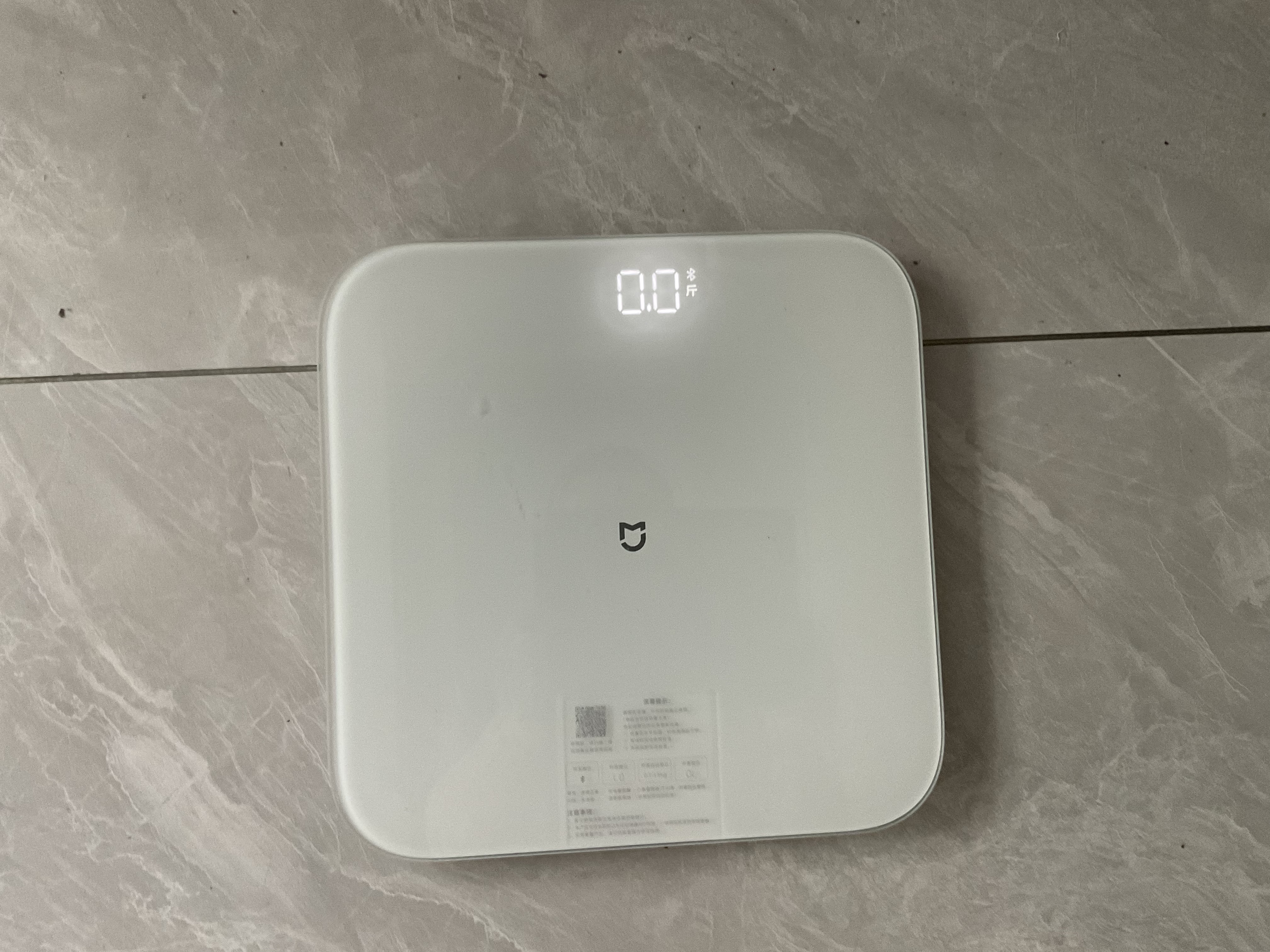米家小米智能体重秤S200 白色 双接家用健康秤电子秤人物双模式 APP高精准数据测量 体重管理 减肥专用 实拍图