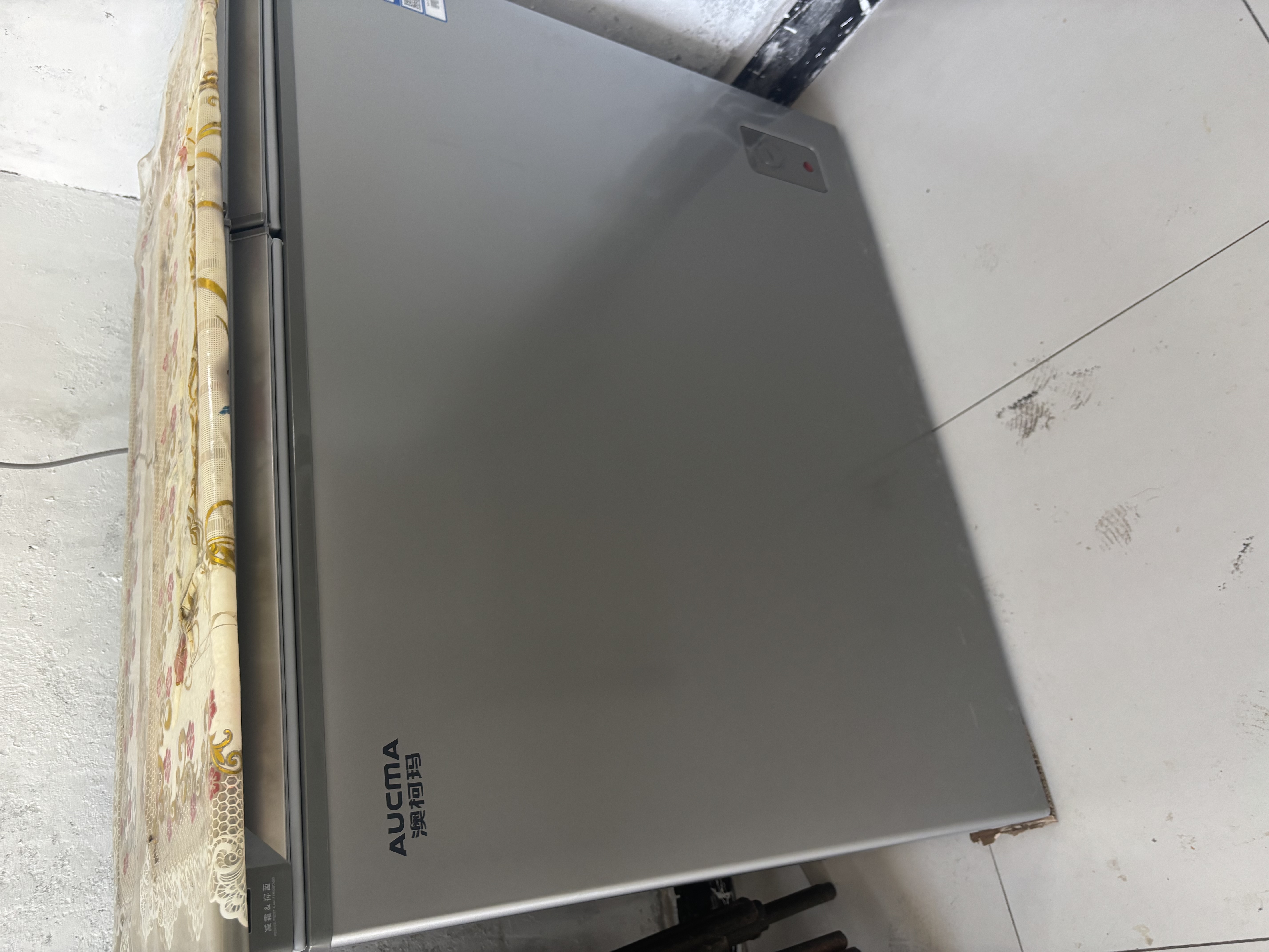 澳柯玛（AUCMA）211升双温双箱家用冰柜冷藏冷冻卧式双门冰箱冷藏全铜管 BCD-211CSNE以旧换新 实拍图