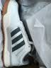 adidas ENTRAP美式校园风运动少年感复古篮球风板鞋男女阿迪达斯   白色/蓝色   40.5 实拍图