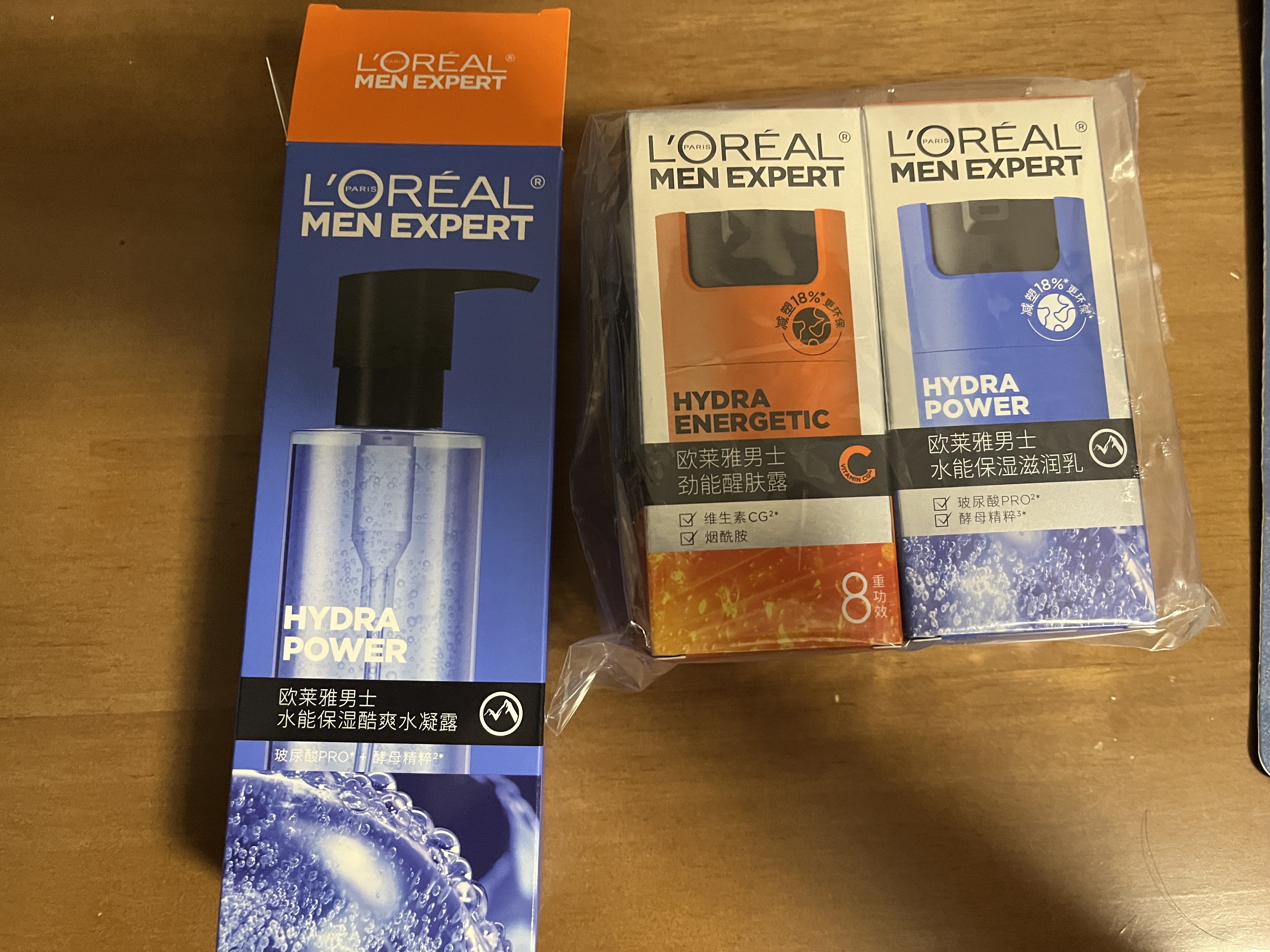 欧莱雅男士专用水能爽肤水凝露120ml补水保湿须后水护肤品男生礼物 实拍图