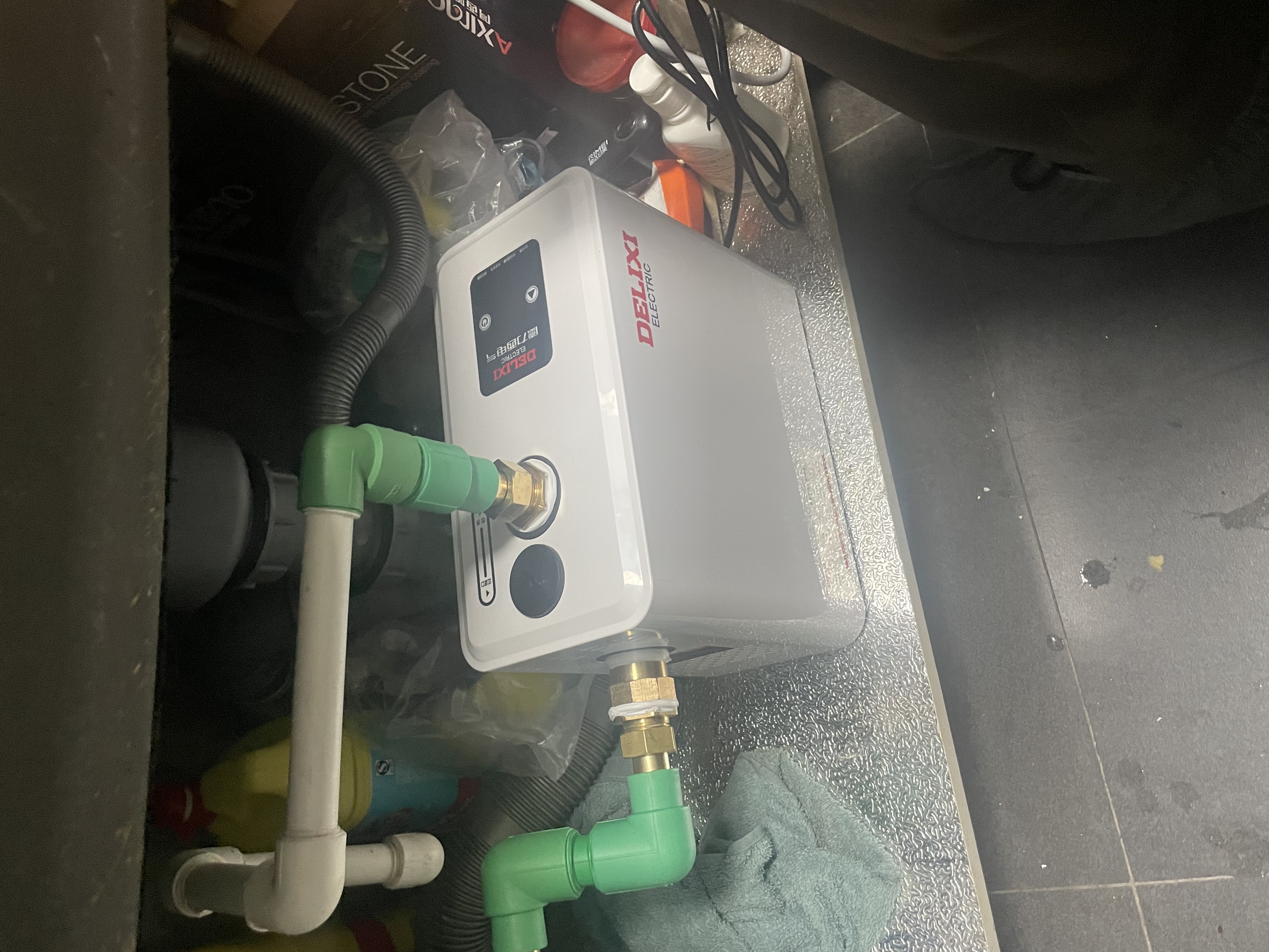 德力西增压泵家用变频恒压自吸泵全自动自来水管道加压水泵 实拍图