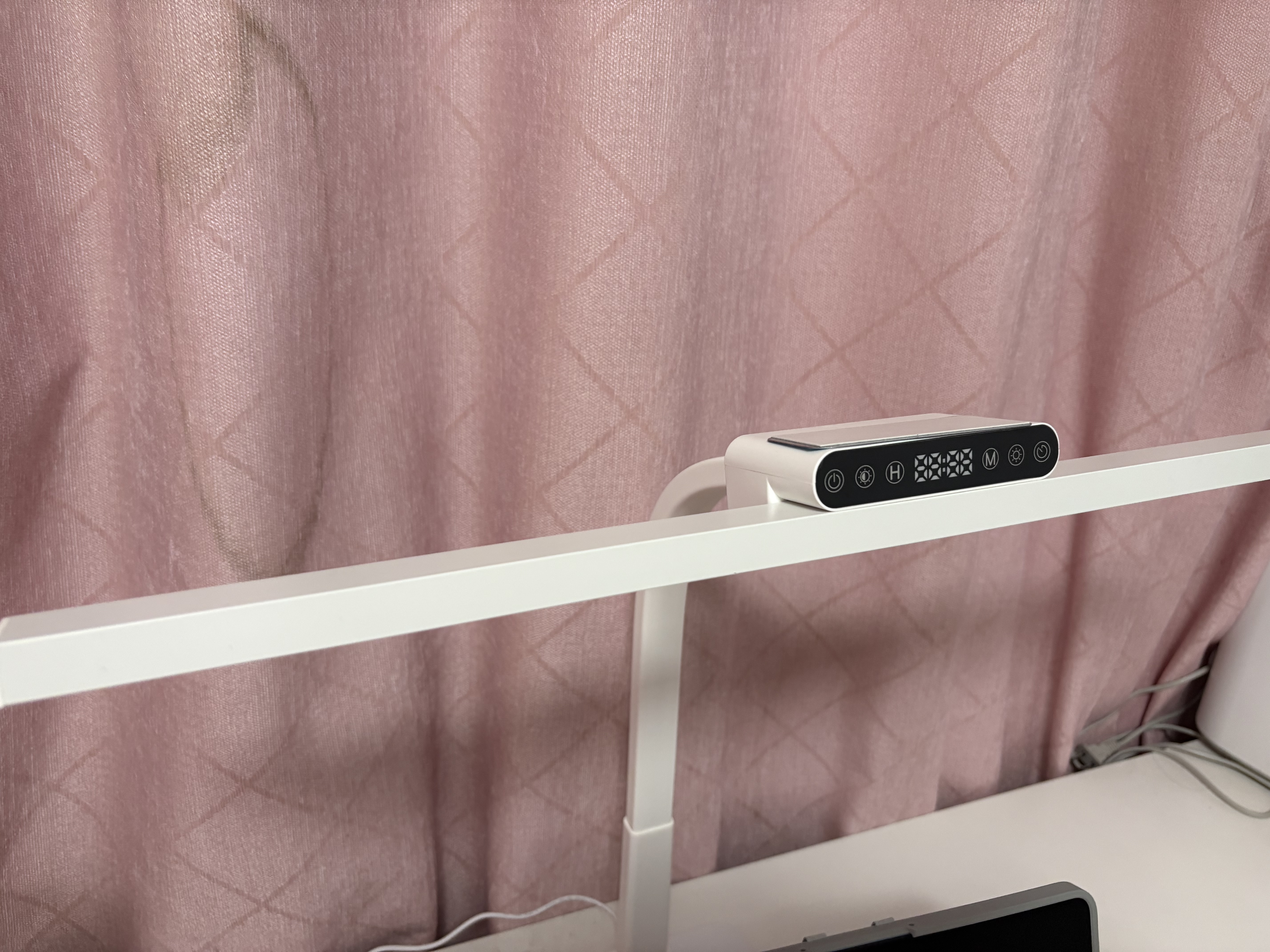 惠普护眼台灯学习读写阅读台灯儿童学生专用卧室床头灯台吸两用天使光 实拍图