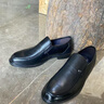 富贵鸟男鞋春季皮鞋男商务休闲鞋男真皮正装鞋男头层牛皮套脚爸爸鞋子男 黑色F882210145 41 实拍图