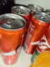 可口可乐（Coca-Cola）碳酸汽水摩登罐饮料330ml*6罐 实拍图