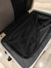 纯奢（CHEYSIR）五轮超大容量行李箱万向轮PC拉杆箱男女学生旅行箱密码箱包皮箱子 经典款-珍珠白·减震刹车功能 26英寸 -抗菌内里【创新5轮-中途旅游/上学】 实拍图