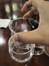 富光花茶杯 男女士茶水分离杯子 双层办公泡茶玻璃杯带把高硼硅水杯 实拍图