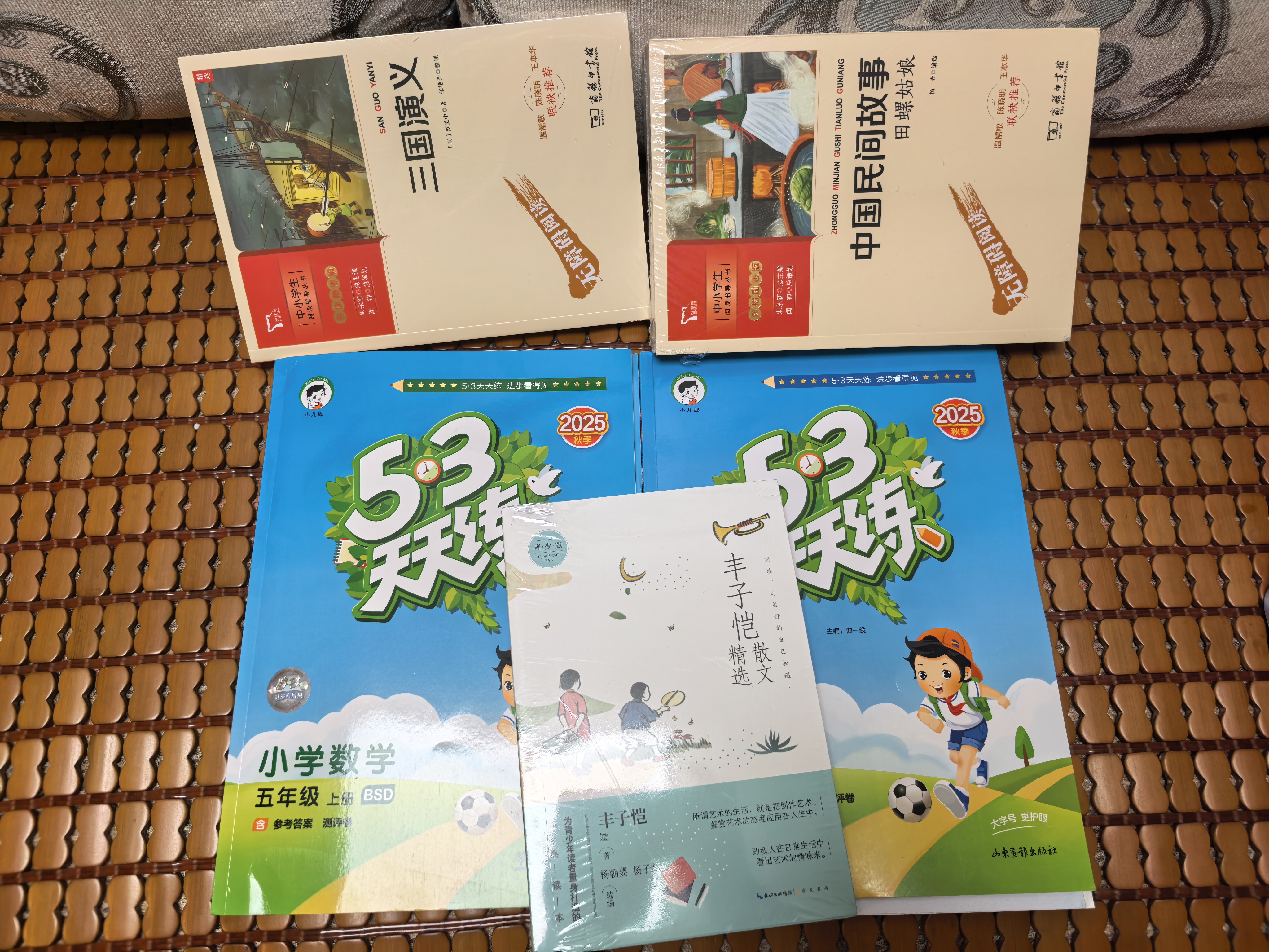 全3册 快乐读书吧五年级上册必读课外阅读书 中国民间故事田螺姑娘 非洲民间故事曼丁 欧洲民间故事聪明的牧羊人 四升五暑假阅读 附带阅读耐力记录表 商务印书馆万物复书五年级 实拍图